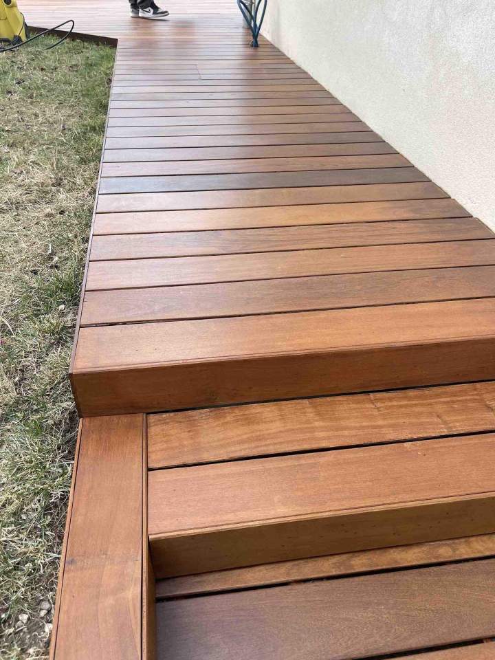 Terrasse en bois d'Ipé Boulogne-Billancourt