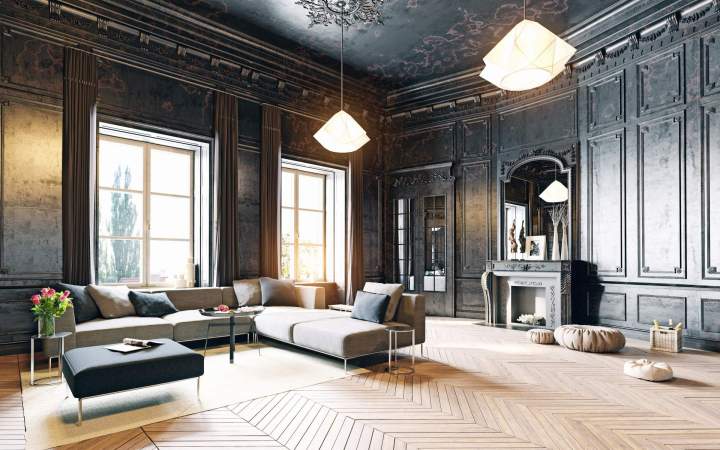 Aménagement salon Boulogne-Billancourt